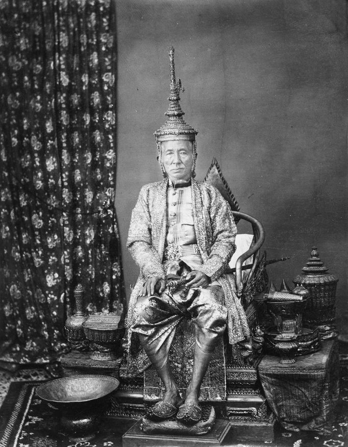 Thajský král Mongkut (Rama IV.), který žil v letech 1851-1868.