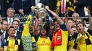 Arsenal oslavuje FA Cup