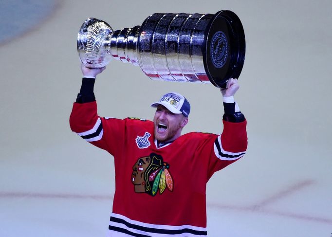 Marián Hossa vyhrál potřetí v kariéře Stanley Cup.