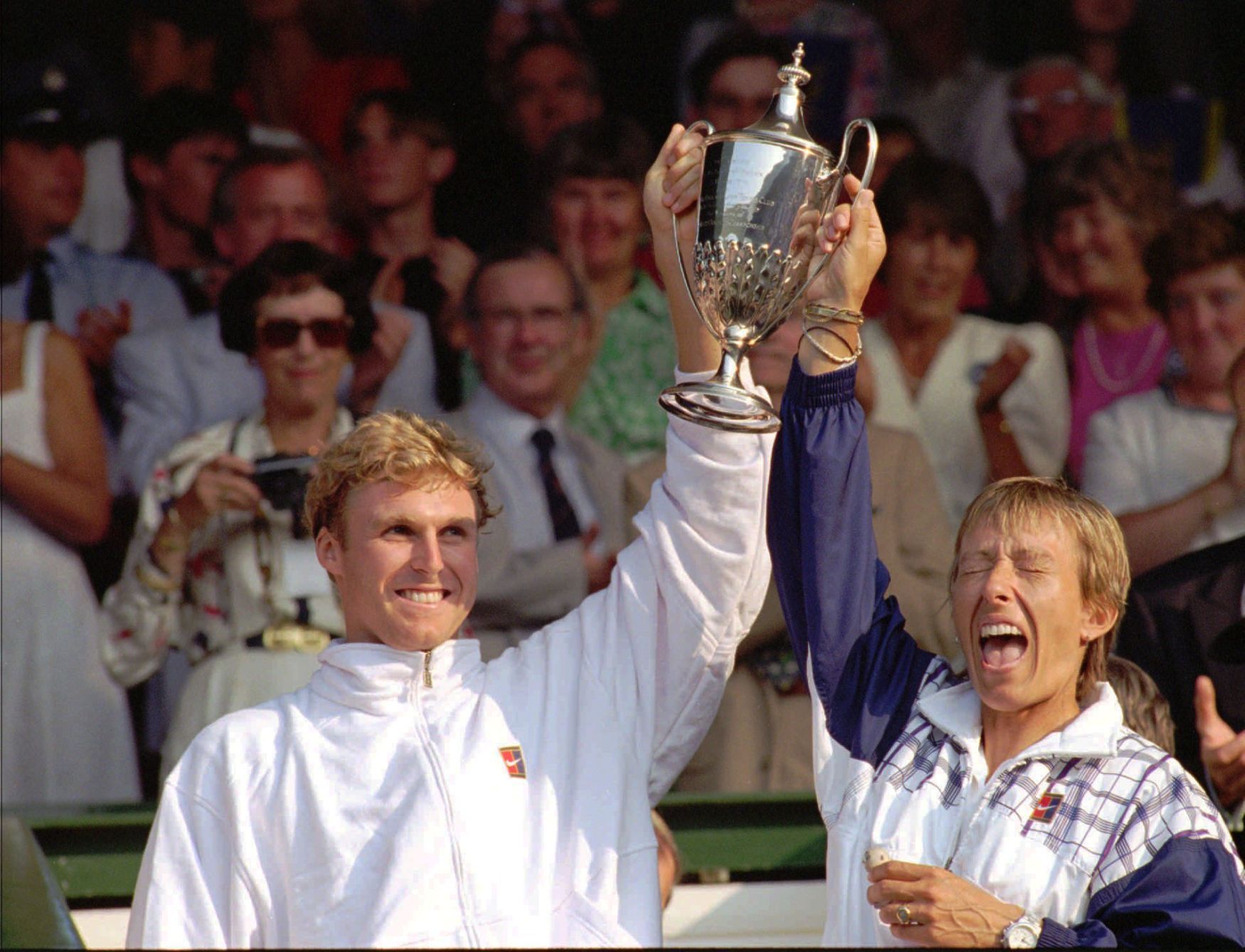 Martina Navrátilová, Wimbledon (1995, Jonathan Stark)