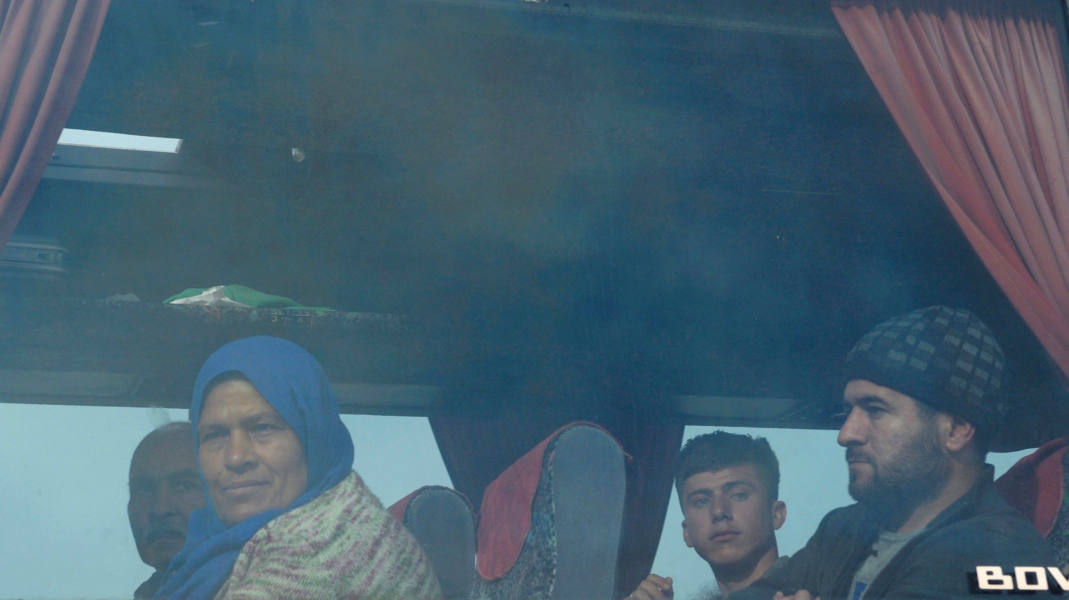 Vyklízení uprchlického tábora v Idomeni