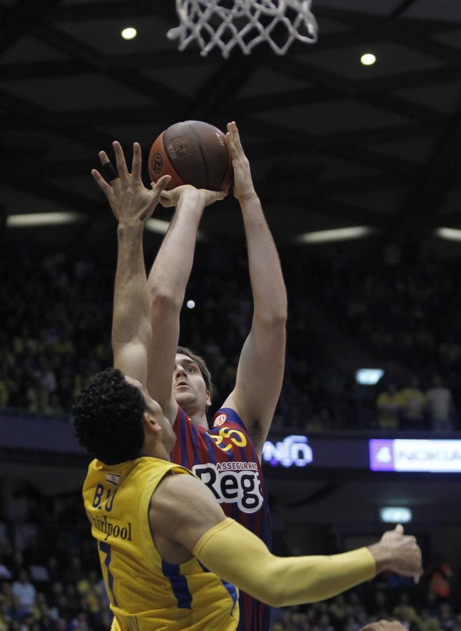 Euroliga: Maccabi - Barcelona (Lorbek, Blu)