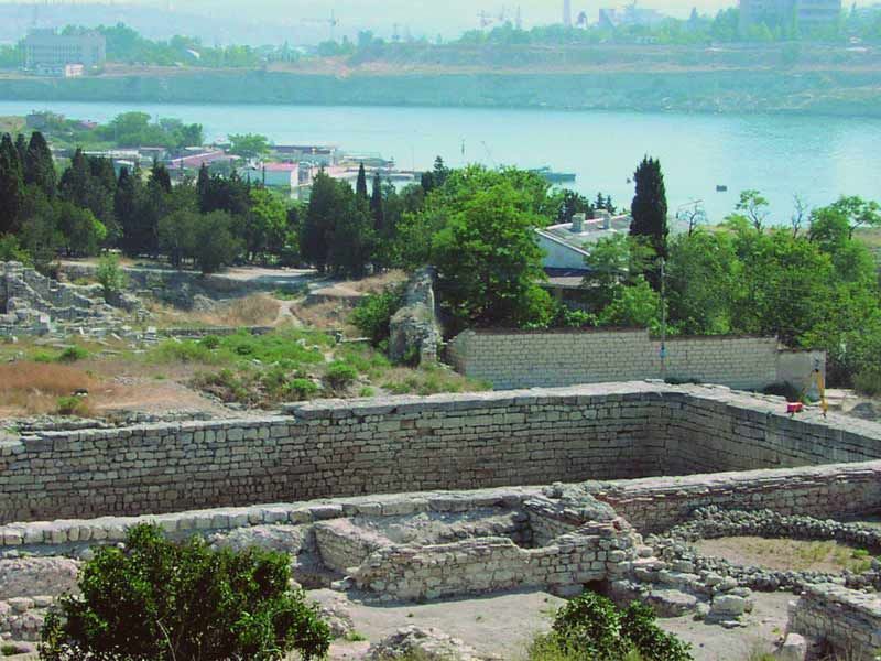 UNESCO - starověké řecké ruiny na Krymu