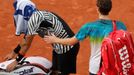 Ernests Gulbis a Jo-Wilfried Tsonga na French Open 2016