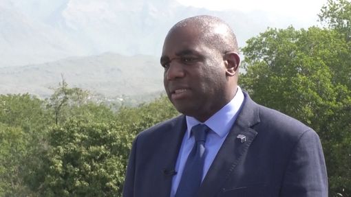 Britský ministr zahraničí David Lammy
