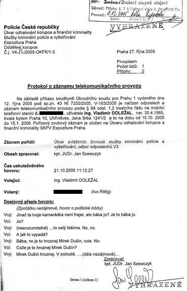 Odposlechy - d1