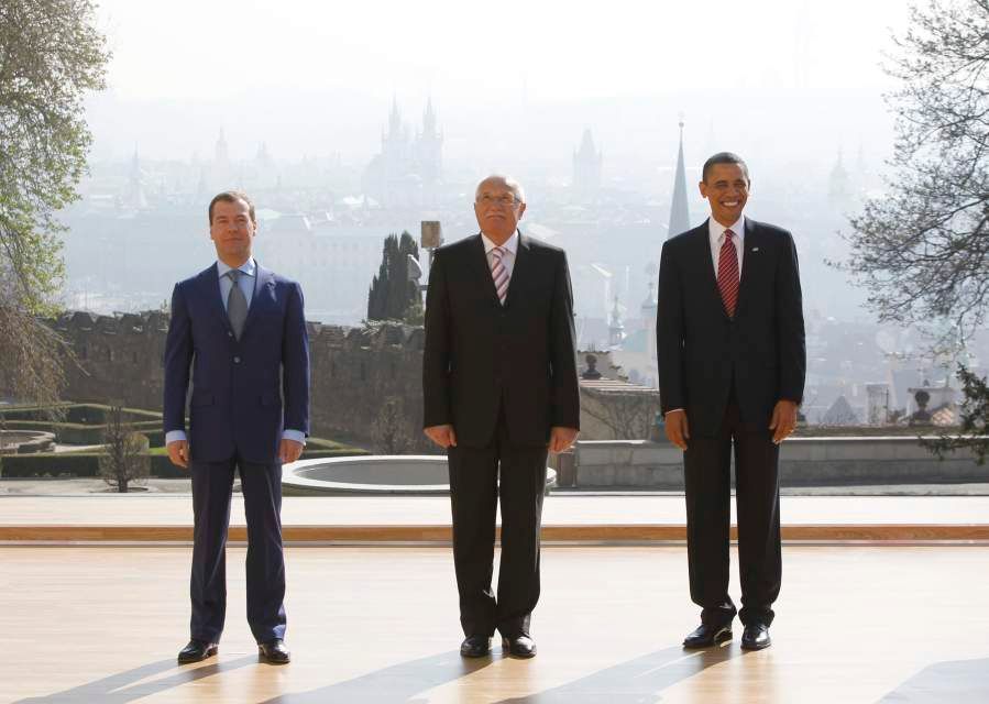 Barack Obama opět v Praze