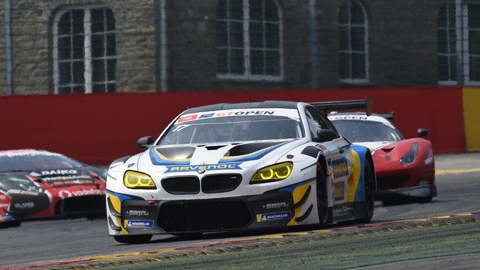 BMW M6 GT3 týmu Šenkýř Motorsport ve Spa-Francorchamps