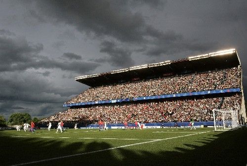 Česko 20 - Argentina 20: stadion