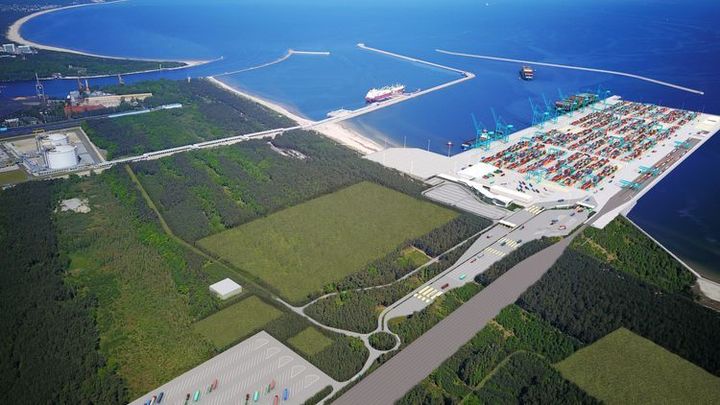 Druhý Turów. Polsko chce na Baltu postavit obří přístav, Němci se ale bouří; Zdroj foto: Port Szczecin