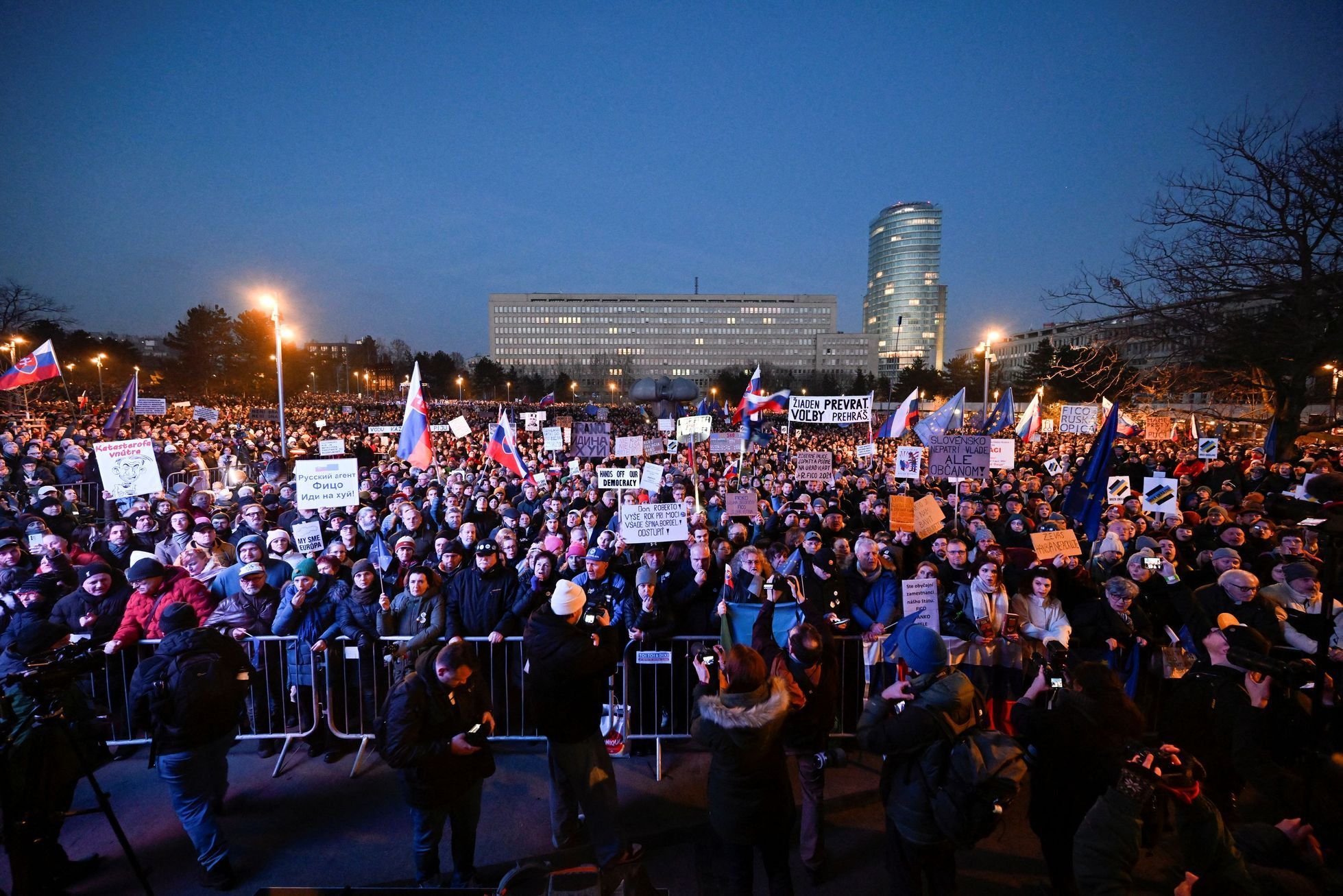 Slovensko - protesty