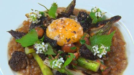 Nový šéfkuchař restaurace Cihelny Vojtěch Václavík nám připravil špaldové rizoto