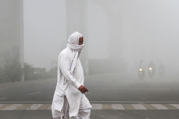 Smog v Pákistánském městě Multán.