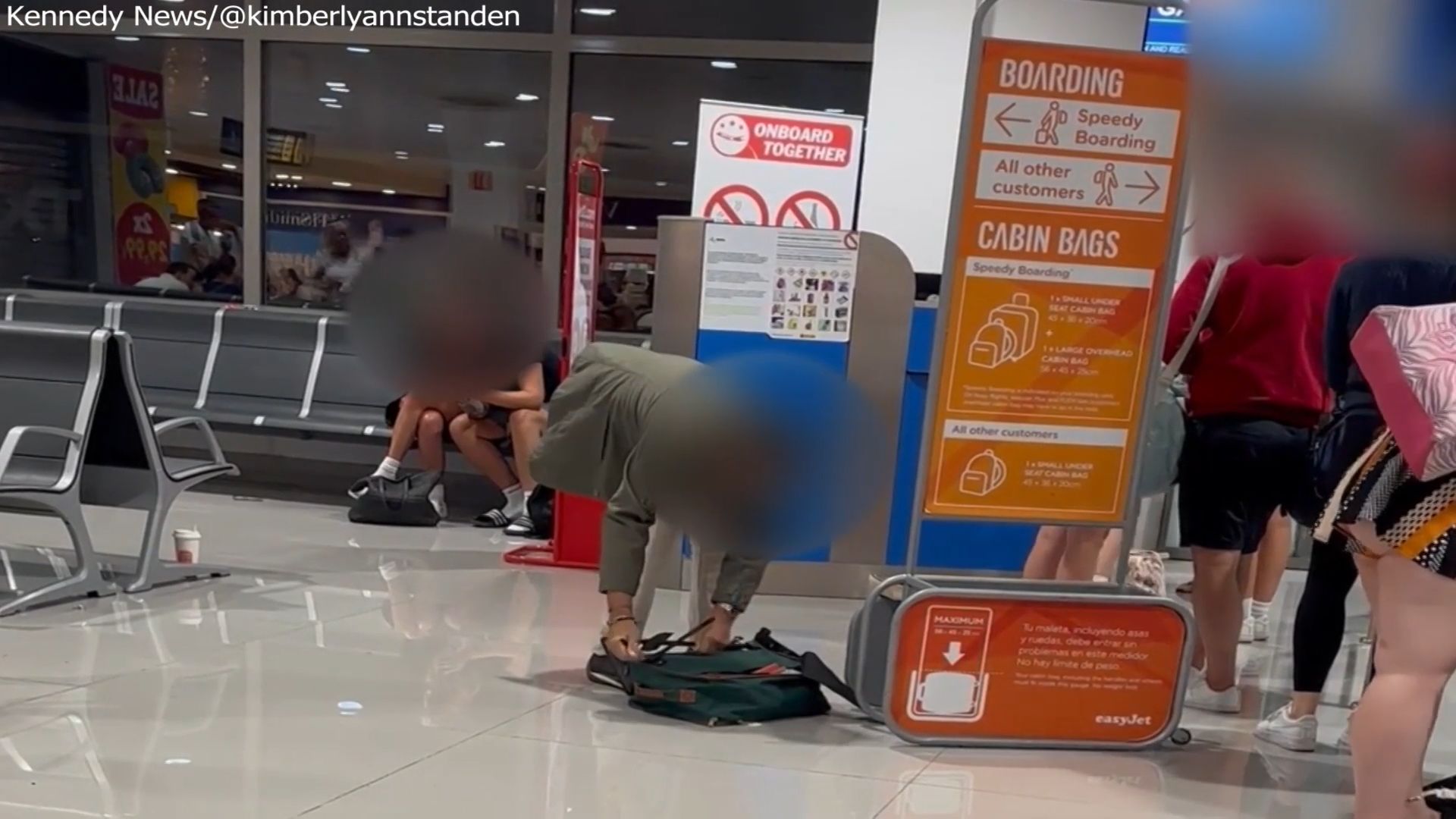 Passenger Goes Viral for Airport Meltdown Trying to Avoid Luggage Fee