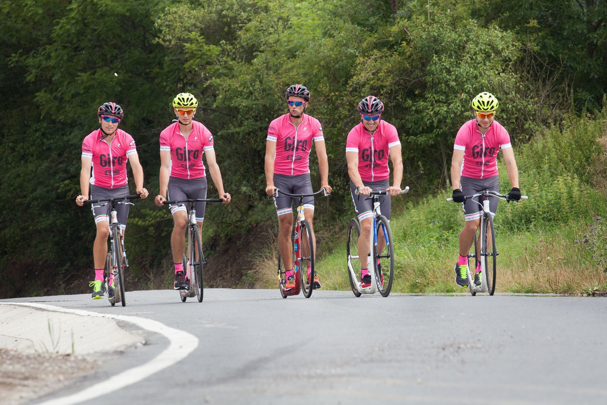 Koloběžkáři na Giro d'Italia