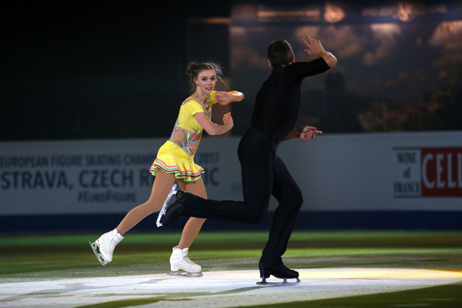 ME v krasobruslení 2017: Anna Dušková, Martin Bidař