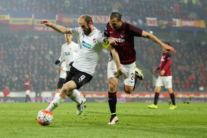 SL, Sparta-Plzeň: Petr Jiráček - Roman Hubník