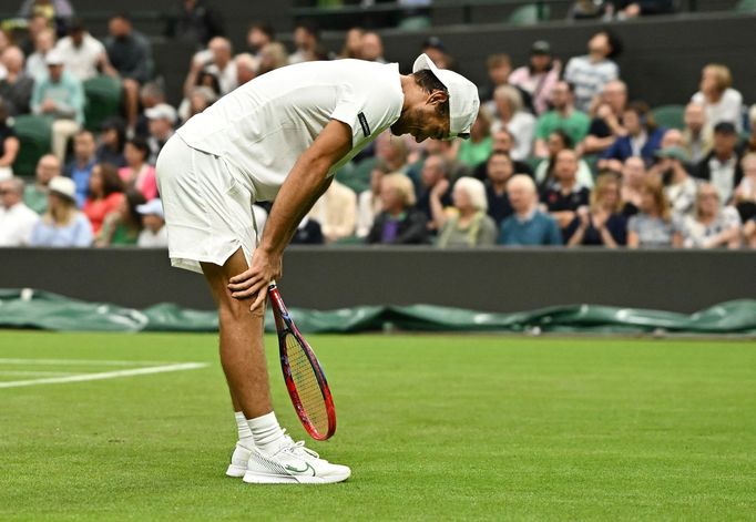 Tomáš Macháč, Wimbledon 2023, 1. kolo