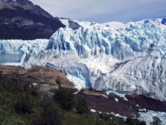 Perito Moreno, jeden z mála ledovců, které rostou