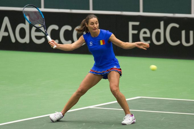 Krejčíková, Siniaková vs. Niculescuová/Beguová, Fed Cup, Česko vs. Rumunsko