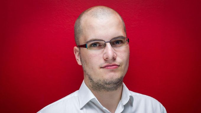 Novinář slovenského deníku SME Adam Valček.
