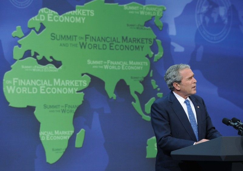 Bush na summitu G20