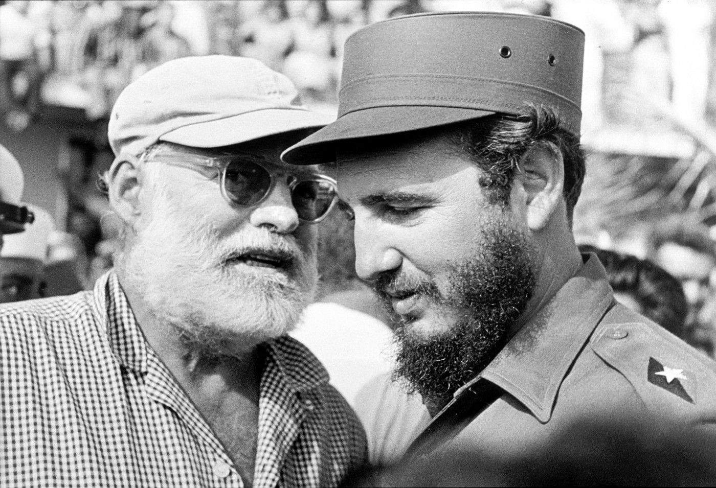 Ernest Hemingway a Fidel Castro