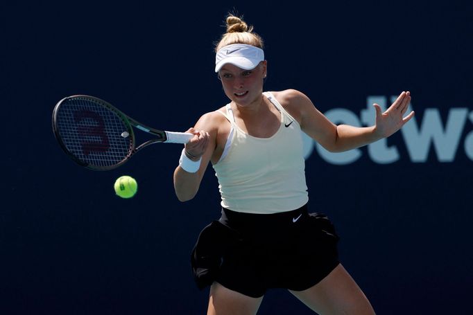 Brenda Fruhvirtová na turnaji Miami Open