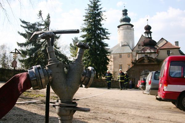 požární cvičení Lemberk