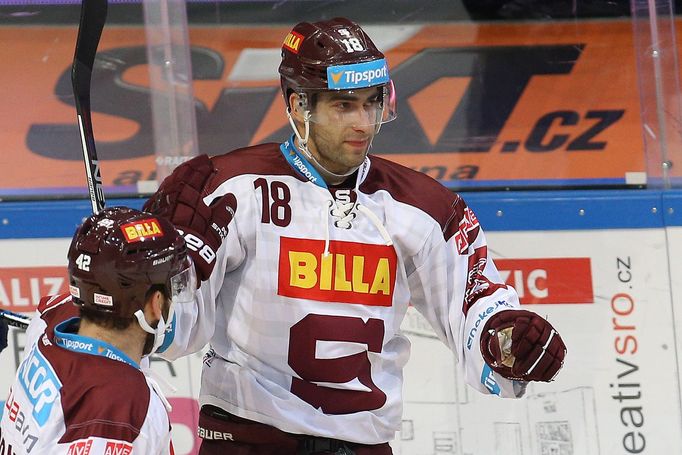 Sparta Praha - Kometa Brno, extraliga 2016/17. Andrej Kudrna