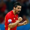 Euro 2016, Španělsko-Turecko: Nolito slaví gól na 2:0