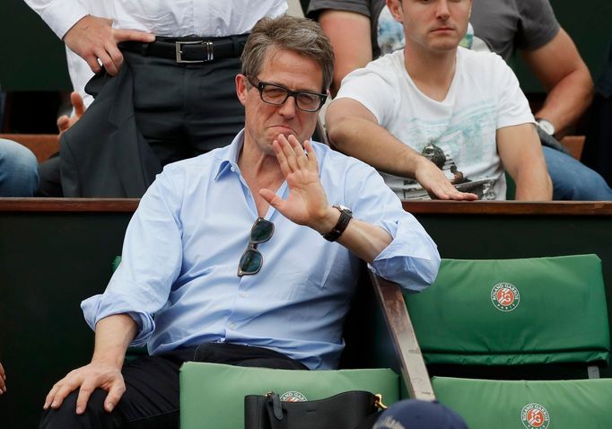 French Open 2016: herec Hugh Grant