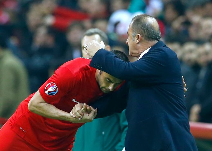 Turecko-Kazachstán: Burak Yilmaz a kouč Fatih Terim