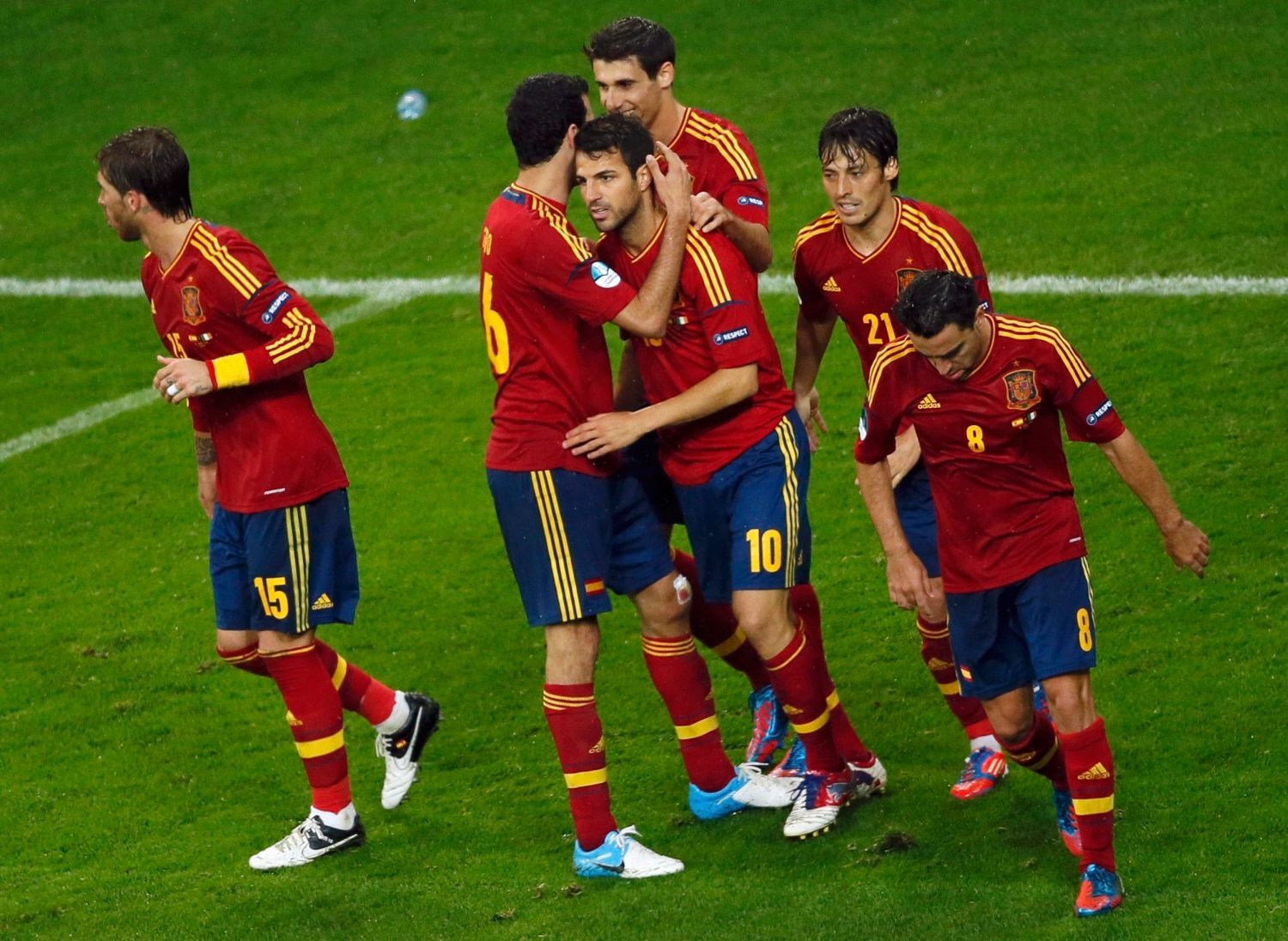 Cesc Fabregas v utkání Španělska s Irskem ve skupině C na Euru 2012