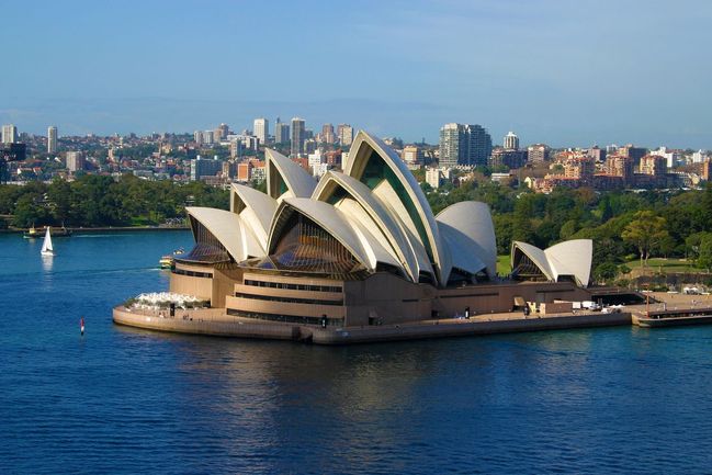 Opera v Sydney (Austrálie)