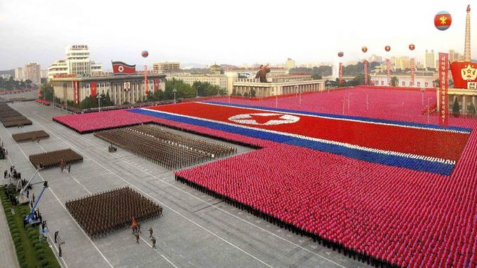 Obrazem: Severní korea slaví 60. výročí vzniku