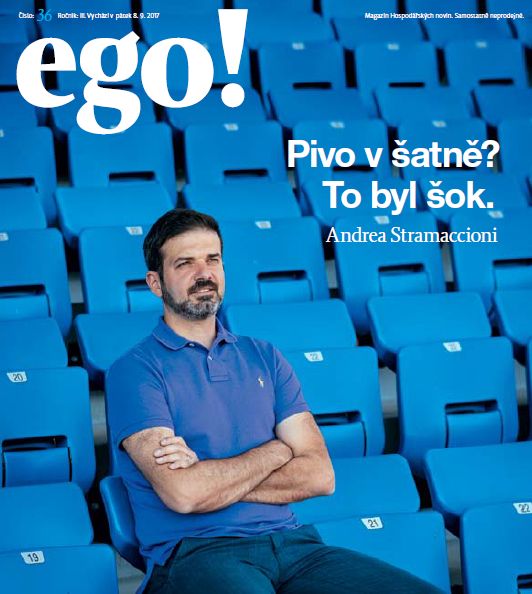 Andrea Stramaccioni - magazín Ego