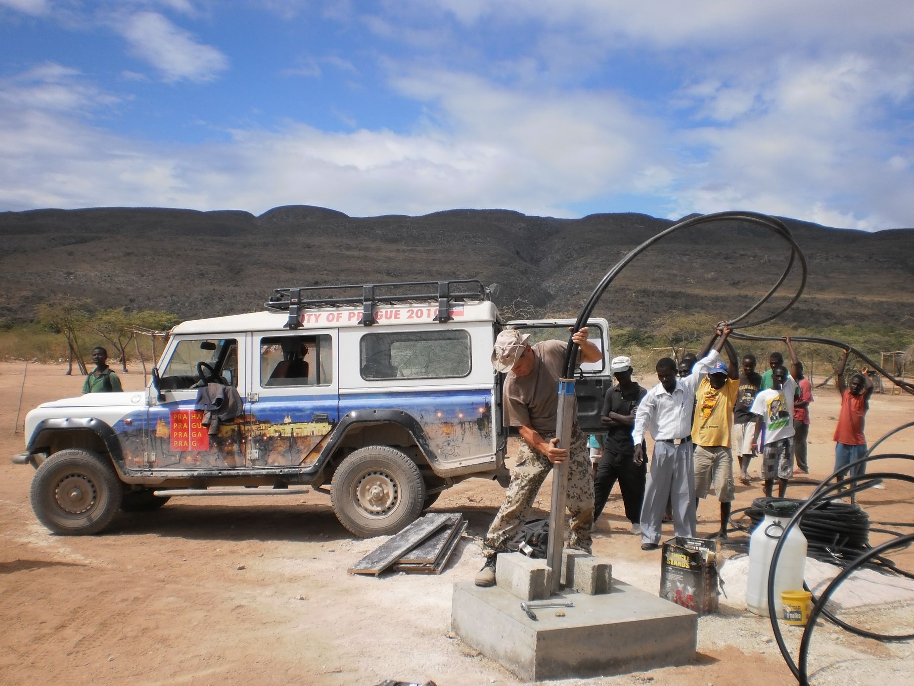 Česká humanitární pomoci na Haiti