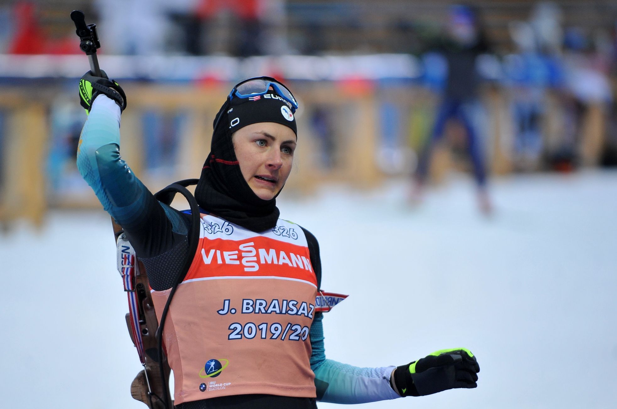 Biatlon, trénink Nové Město na Moravě, Světový pohár, Justine Braisazová