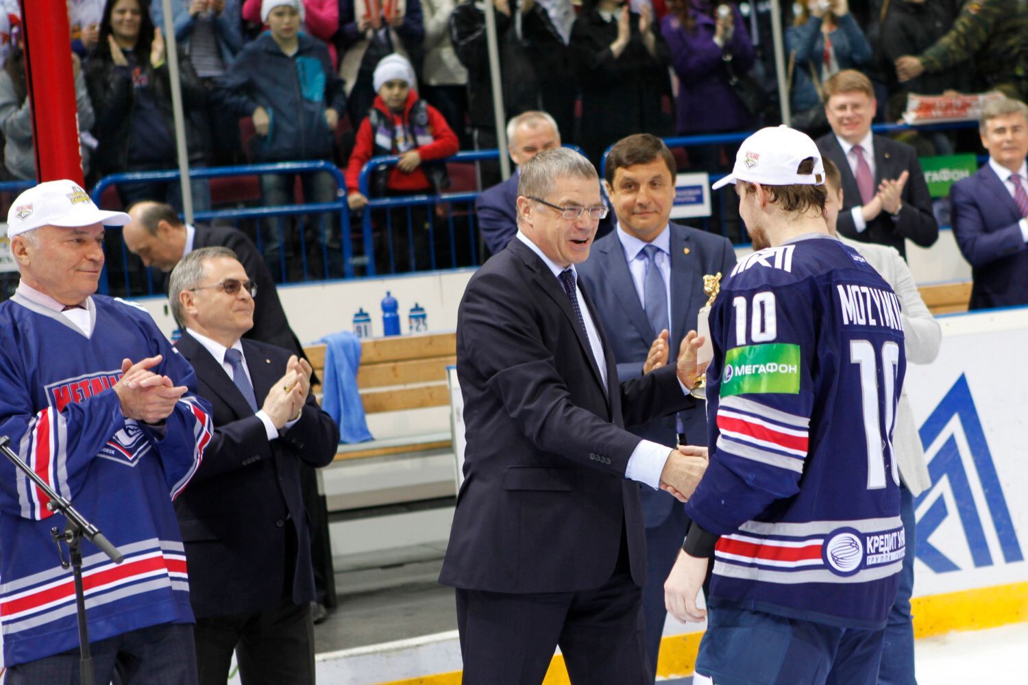 7. finále KHL, Magnitogorsk-Lev: Sergej Mozjakin (10)