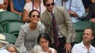 Celebrity na Wimbledonu 2018 (Pippa Middleton, James Matthews)