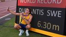 Švédský tyčkař Armand Duplantis a jeho rekord při MS v atletice 2025 v Tokiu
