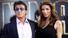 Premiéra filmu Iron Man 2 - Sylvestr Stallone s manželkou Jennifer Flavin