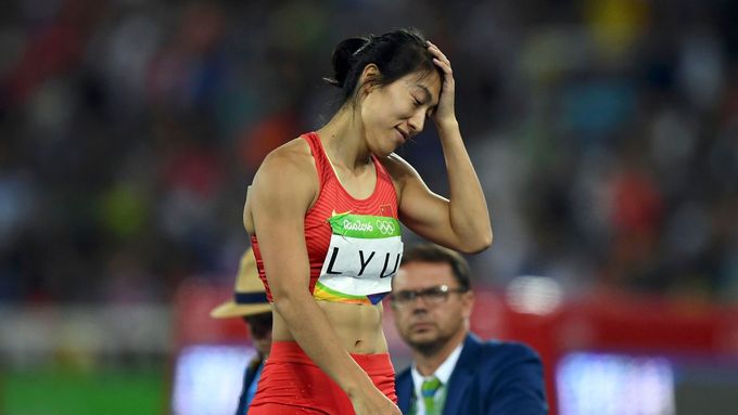 Čínská oštěpařka Lü Chuej-chuej na olympiádě 2016 v Brazílii, ilustrační obrázek.