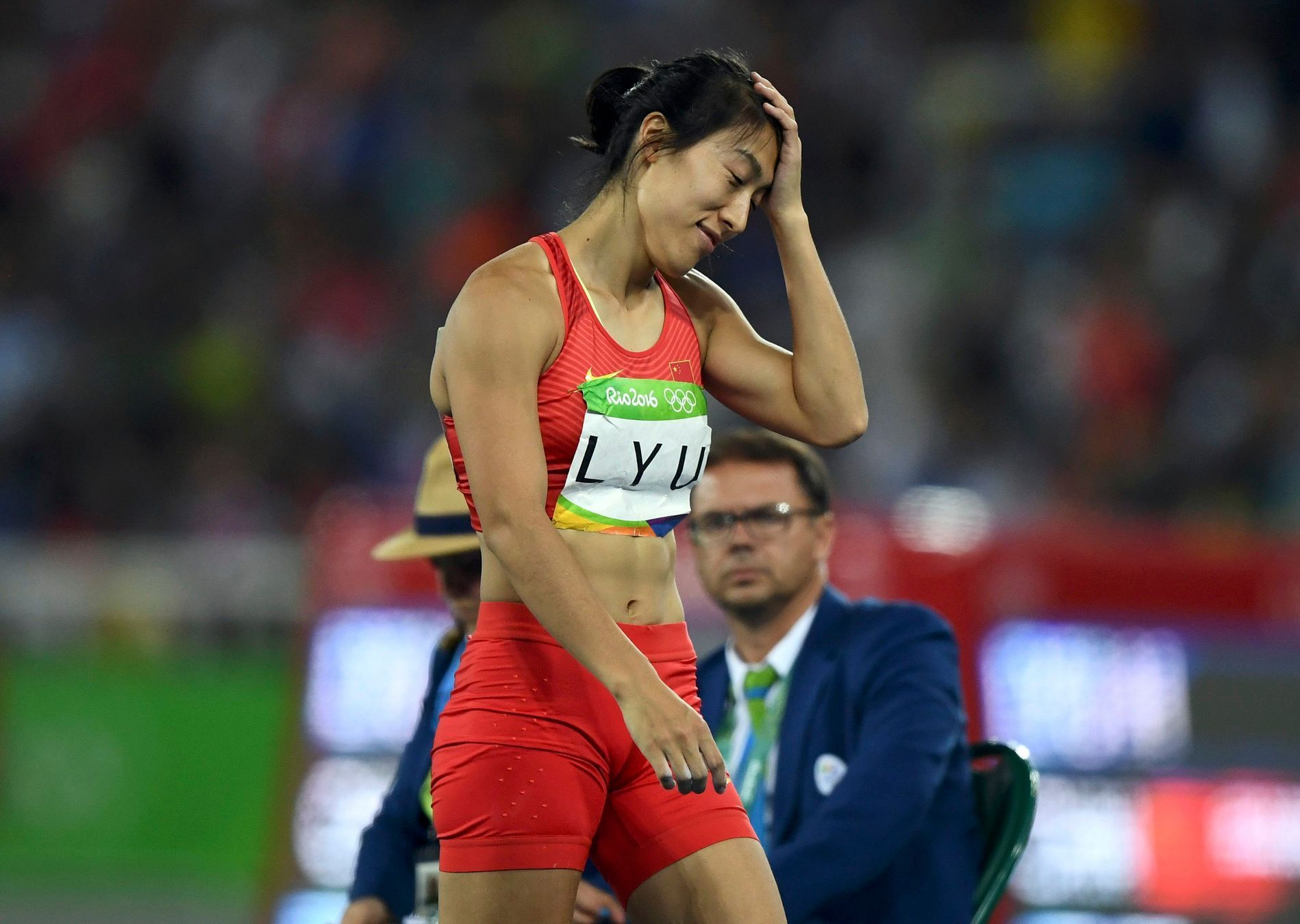 OH 2016, atletika-oštěp Ž: Lu Chuej-chuej, Čína