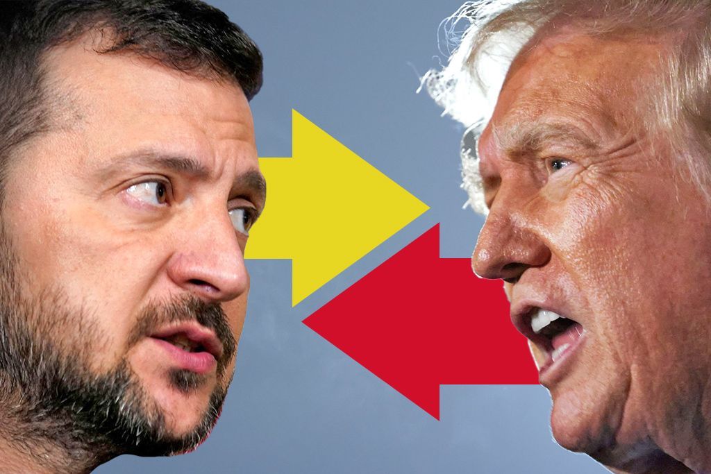 Zelenskyj vs. Trump - výroky