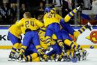 Švédský triumf i krásky v hledišti. Podívejte se na 50 nejlepších fotek hokejového šampionátu