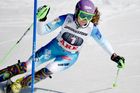Strachová dojela v Aspenu ve slalomu třetí, slaví suverénní Shiffrinová