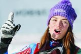 Tina Mazeová, slovinská lyžařka. Uspět může ve všech pěti disciplínách.