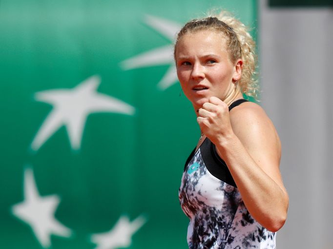 Kateřina Siniaková v prvním kole French Open 2018